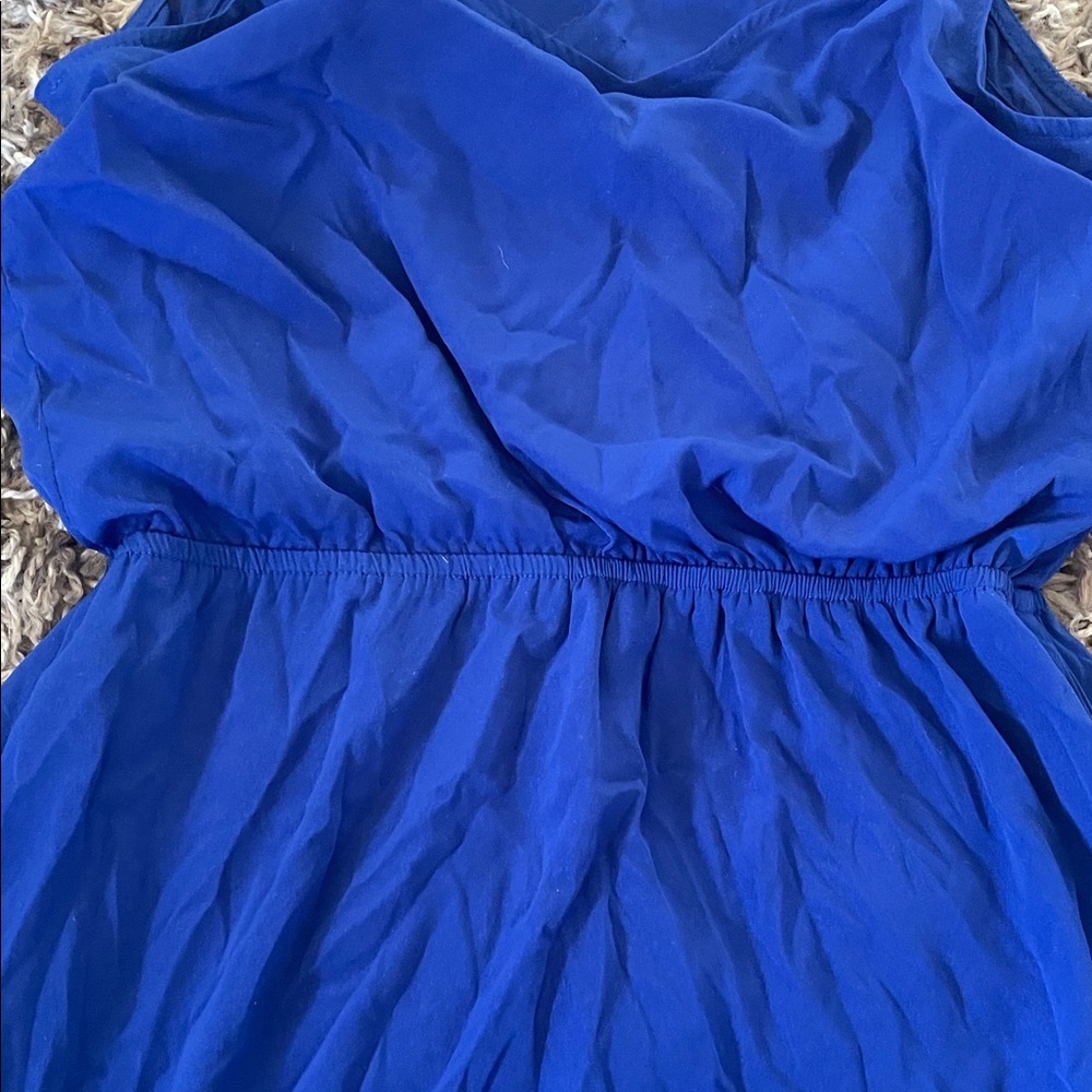 Express Blue Spaghetti Strap Dress size XS - Picture 12 of 14